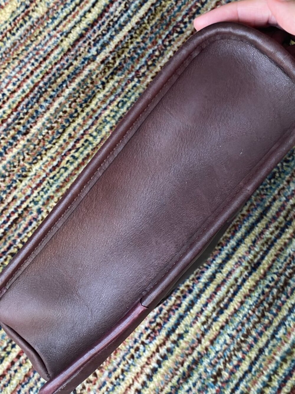 Vintage NYC Era Burgundy Coach (1985 Winter Catalog) Briefcase Attache Bag - Picture 10 of 15